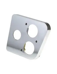 SOPORTE PILOTO TRAS DER CROMADO