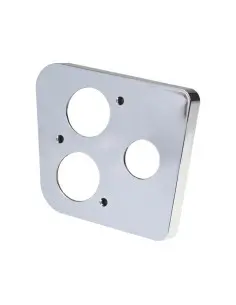 SOPORTE PILOTO TRAS IZQ CROMADO