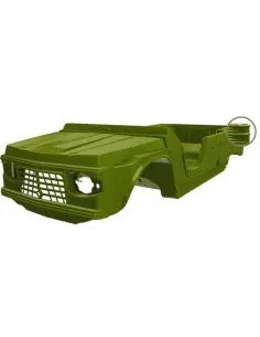 CARROCERIA MEHARI VERDE MONTANA MOD ANTIGUO