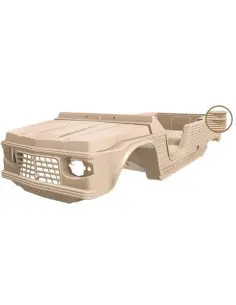 CARROCERIA MEHARI BEIG HOGGAR MOD ANTIGUO