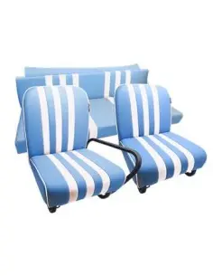 JUEGO TAPIZADOS MEHARI RAYADO 2