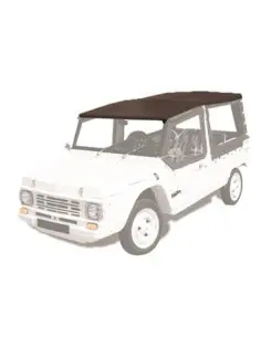 TAPIZADO DE TECHO MEHARI CON BARRA FRONTAL