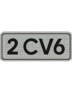 PEGATINA 2CV6