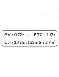 PEGATINA CARGA MEHARI 4X4