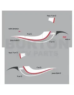 PEGATINAS 2CV CHIC 2
