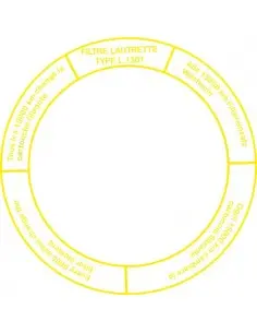 PEGATINA FILTRO DE AIRE MEHARI METAL