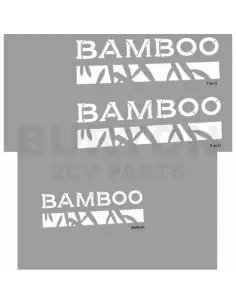 PEGATINAS 2V BAMBOO