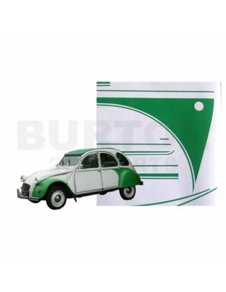 PEGATINAS DOLLY VERDE Y BLANCO