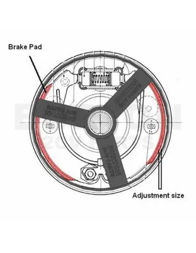 CENTRADOR DE ZAPATAS TRASEROS