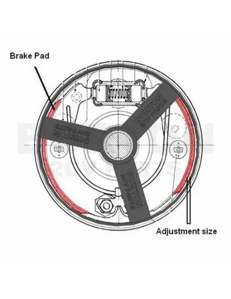 CENTRADOR DE ZAPATAS TRASEROS
