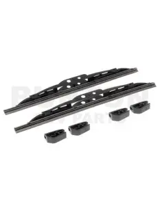 JUEGO ESCOBILLAS NEGRO